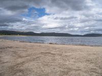 Scenic View of a Lake in Colorado: Clouds and Nature