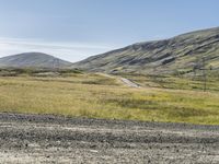 Scenic View of a Mountain Range in Iceland