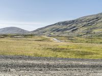 Scenic View of a Mountain Range in Iceland