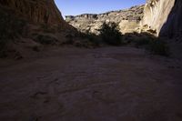 Scenic view of North Wash Canyon in Utah