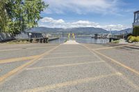 Scenic View of Okanagan Lake in British Columbia