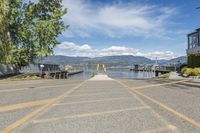 Scenic View of Okanagan Lake in British Columbia