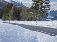 Scenic Winter Landscape in the Alps, Germany
