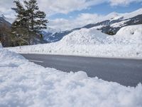 Scenic Winter Landscape in the Alps, Germany