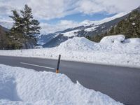 Scenic Winter Landscape in the Alps, Germany