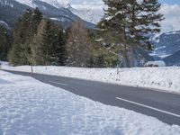 Scenic Winter Landscape in the Alps, Germany