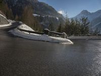 Scenic Winter Landscape in the European Alps (002)