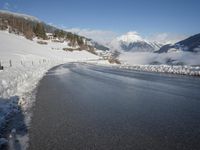 Scenic Winter Landscape in Germany