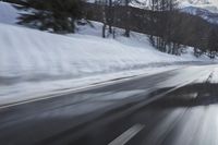 Scenic Winter Landscape in Germany and Switzerland