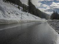 Scenic Winter Landscape in the Swiss Alps 002