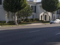 Seamless Blend of Asphalt Road in Residential Area