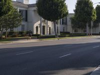 Seamless Blend of Asphalt Road in Residential Area