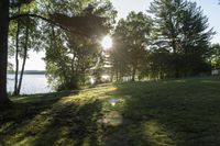 Serene Landscape - Canada Lake Reflection 002