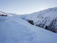 A Serene Morning in the Swiss Alps: Golden Sunrise