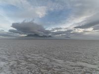 Nature Packshot: Serene Salt Lake and Majestic Mountains in USA