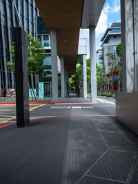 Shadow-Filled Streets of Taipei City