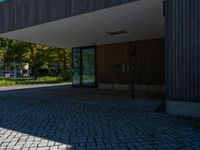 Shadow Play on Berlin's Cobblestones