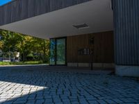 Shadow Play on Berlin's Cobblestones