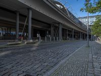 Shadowed Cobblestone Roads of Berlin