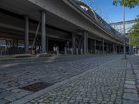 Shadowed Cobblestone Roads of Berlin