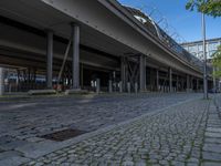 Shadowed Cobblestone Roads of Berlin