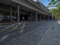 Shadowed Cobblestone Roads of Berlin