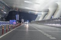 Night view of modern architecture in Shanghai business district