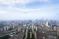 Shanghai Cityscape: Overlooking the City during the Day