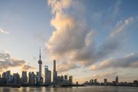 Shanghai Cityscape: Overlooking a Modern Metropolis