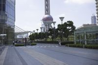 Shanghai Modern Architecture Cityscape 002