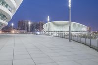 Night Cityscape of Shanghai: Lights Illuminating the Urban Landscape