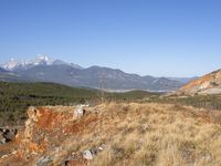 Scenic Mountain Landscape in Shangri-La, Yunnan, China