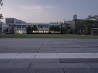 Shenzhen Business District: A Clear Sky Day