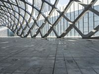 Shenzhen, China: Modern Building with Arch Steel (002)