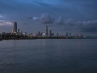 Shenzhen Cityscape: Coastal Skyline Overlooking the Sea