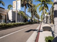 Shopping in Los Angeles: Asphalt Roads and Storefronts