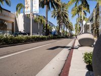 Shopping in Los Angeles: Asphalt Roads and Storefronts