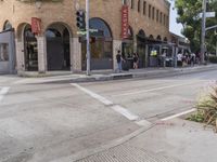 a man on a skateboard in front of a building that has been constructed into a store