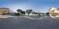 the skateboarder makes a turn on the ramp while his friends take a photo