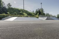 Skatepark Toronto Canada: Low Concrete 002