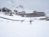 Skiing in the Alps: Capturing the Motion Blur