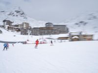 Skiing in the Alps: Capturing the Motion Blur