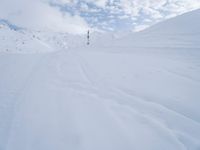 Skiing in France Alps under Clear Sky