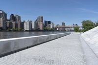 Skyline of New York City Under Clear Skies