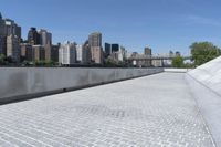 Skyline of New York City Under Clear Skies