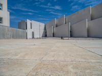 Sleek Architecture in Spain: A Clear Sky Setting