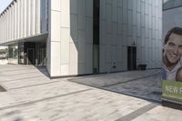 Sleek Facade with Large Windows in Urban Setting 002