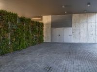 Sleek Paver Surfaces and Vertical Gardens in Barcelona