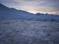 Snow Covered Alps in Europe: Contrails Across the Horizon