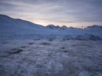Snow Covered Alps in Europe: Contrails Across the Horizon